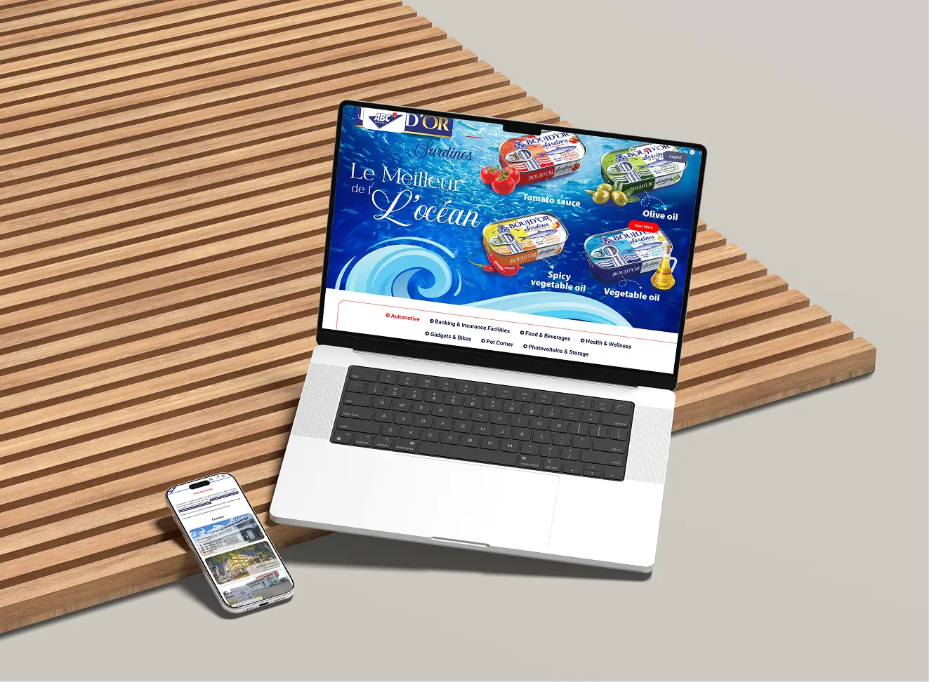 ABC Shop Mockup